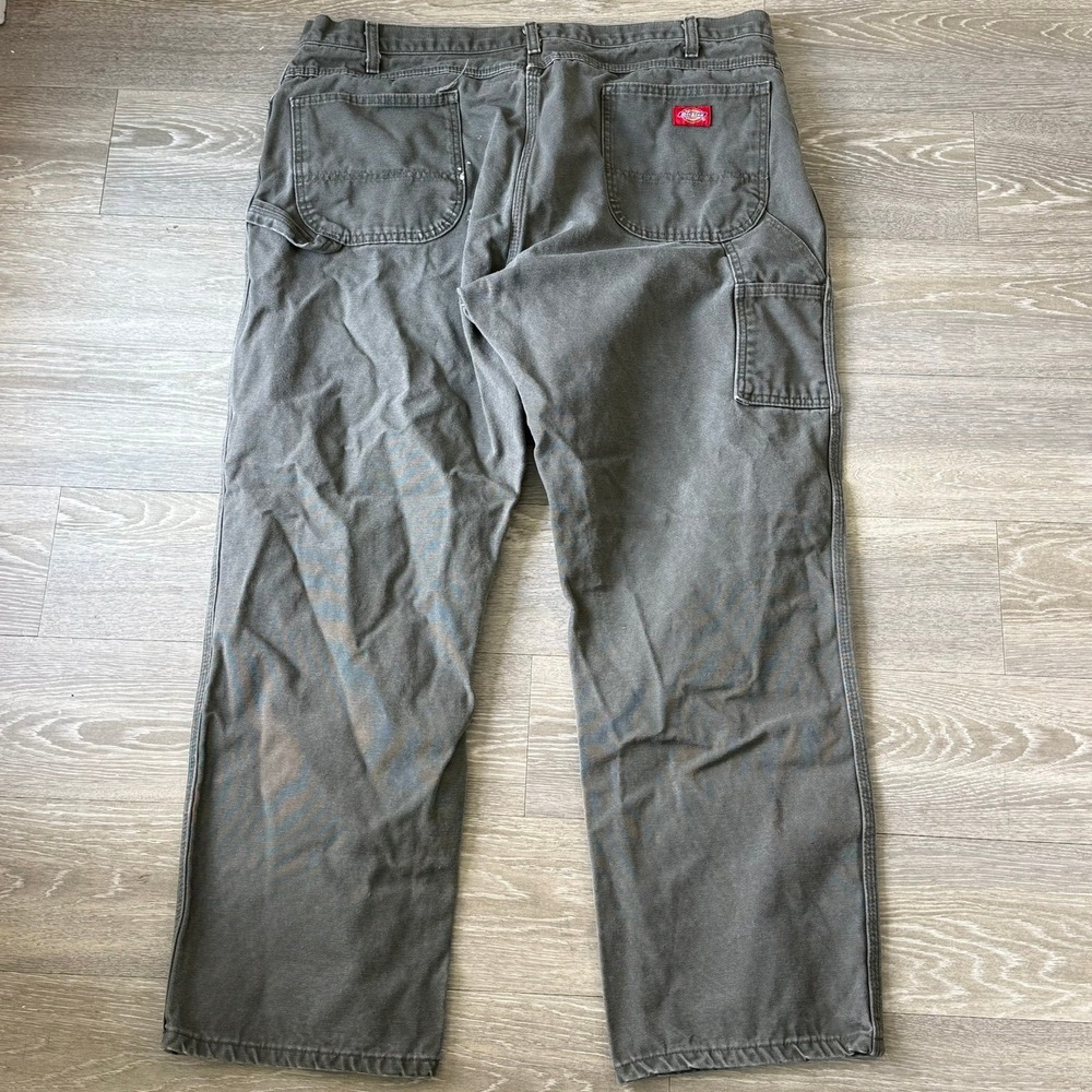 VTG Dickies Carpenter‎ Jeans Green Size 38x32 Workwear Utility Skater Y2K